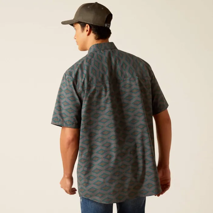 360 AirFlow Classic Fit Shirt Grey Pinstripe Men Ariat Button Down Shirts 360 AirFlow Classic Fit Shirt Grey Pinstripe Men Ariat Button Down Shirts