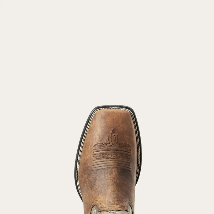 Amos Cowboy Boot Sorrel Crunch Men Ariat Western Boots Amos Cowboy Boot Sorrel Crunch Men Ariat Western Boots