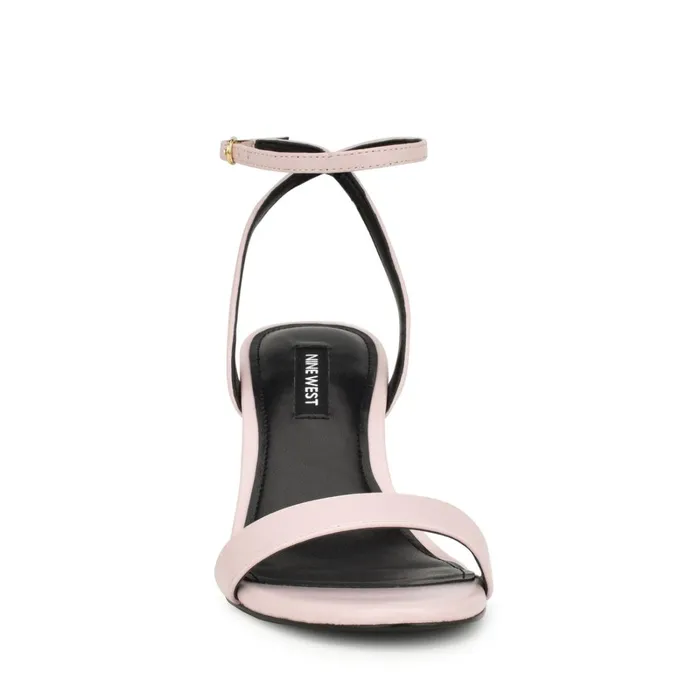 Anny Ankle Strap Heeled Sandals Baby Pink Women Nine West Sandals Anny Ankle Strap Heeled Sandals Baby Pink Women Nine West Sandals