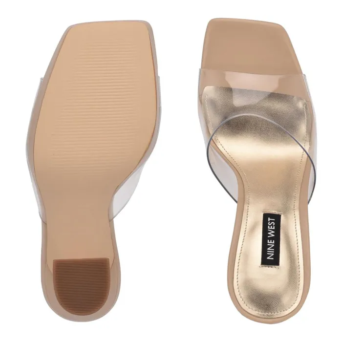 Ansel Platform Slide Sandals Clearwarm Blush Women Nine West Platforms Ansel Platform Slide Sandals Clearwarm Blush Women Nine West Platforms