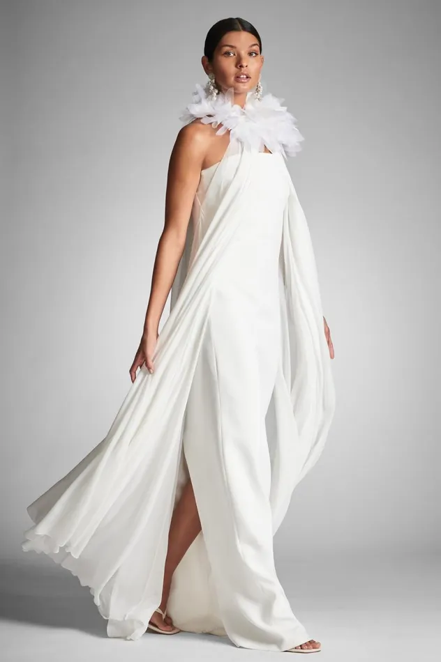 Aphrodite Overlay 8211 Ivory Women Sachin and Babi Jackets