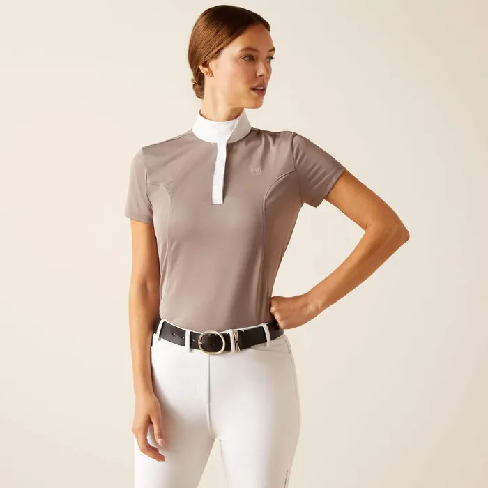 Aptos Show Shirt Zinc Women Ariat English Riding