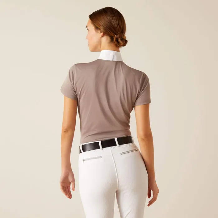 Aptos Show Shirt Zinc Women Ariat English Riding Aptos Show Shirt Zinc Women Ariat English Riding