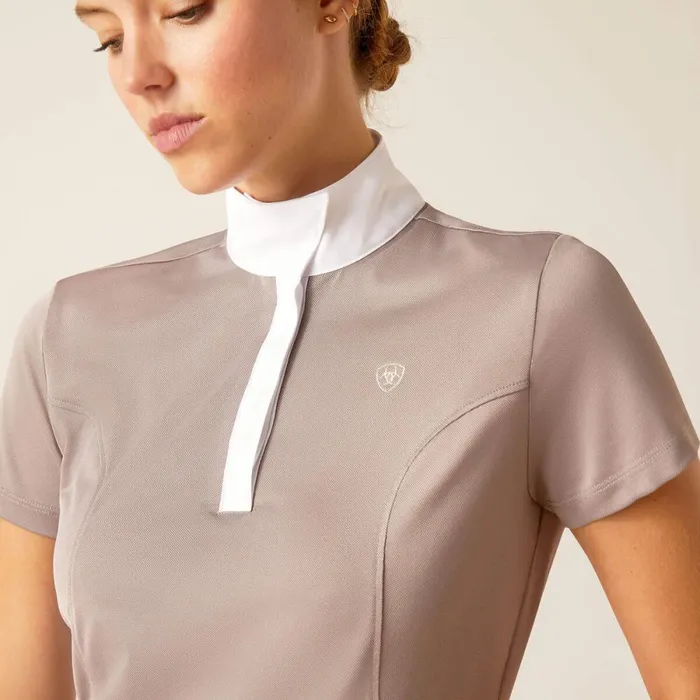 Aptos Show Shirt Zinc Women Ariat English Riding Aptos Show Shirt Zinc Women Ariat English Riding