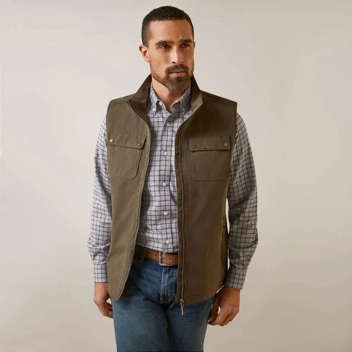 Argentium Insulated Vest Earth Men Ariat Jackets and Vests