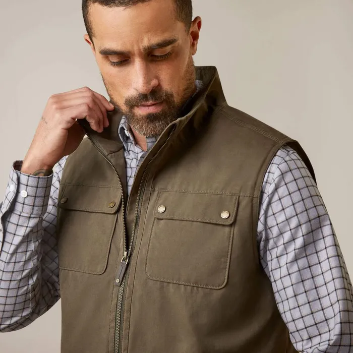 Argentium Insulated Vest Earth Men Ariat Jackets and Vests Argentium Insulated Vest Earth Men Ariat Jackets and Vests