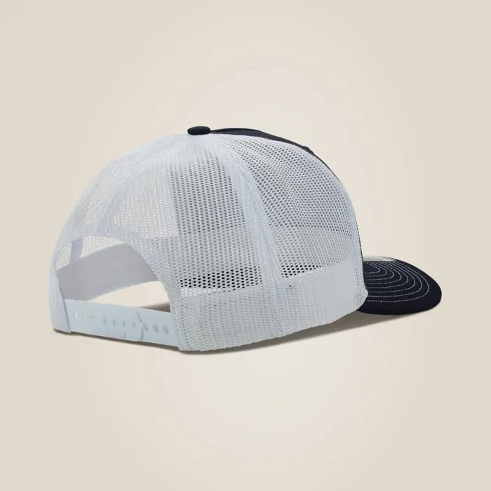 Ariat Premium Goods Round Patch Cap Navy Men Ariat Hats and Caps Ariat Premium Goods Round Patch Cap Navy Men Ariat Hats and Caps