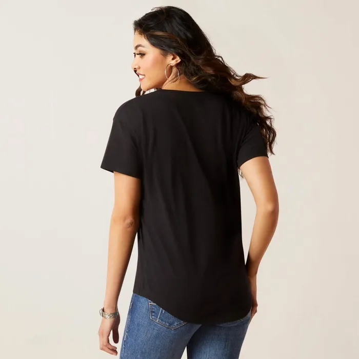 Ariat Viva Mexico TShirt Black Women Ariat TShirts and Tops