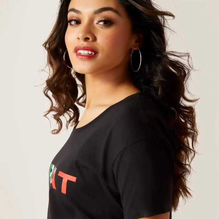 Ariat Viva Mexico TShirt Black Women Ariat TShirts and Tops