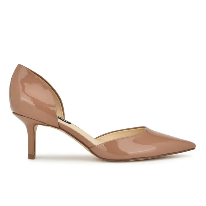 Arive Pointy Toe Pumps Natural Women Nine West Pumps