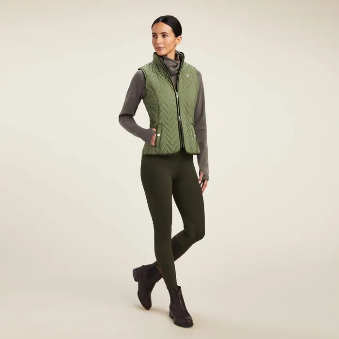 Ashley Insulated Vest Four Leaf Clover Women Ariat Jackets and Vests