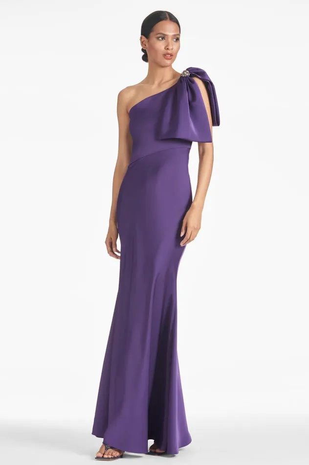 Aubrey Gown 8211 Amethyst Women Sachin and Babi Formal