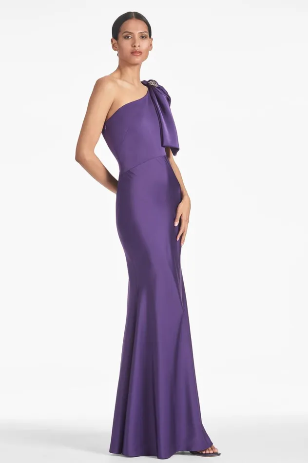 Aubrey Gown 8211 Amethyst Women Sachin and Babi Formal