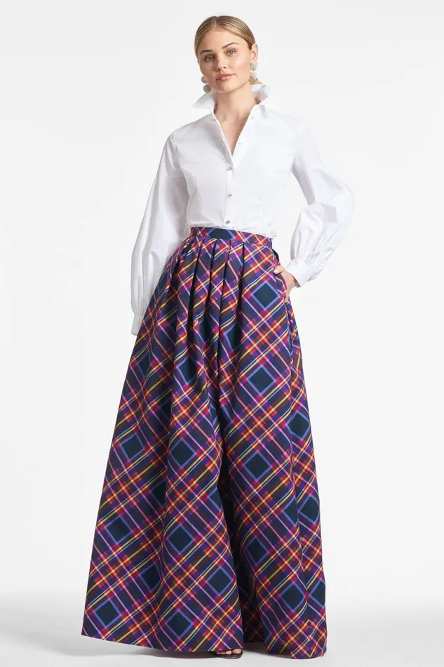 Ava Skirt 8211 Party Plaid Women Sachin and Babi Matching Sets