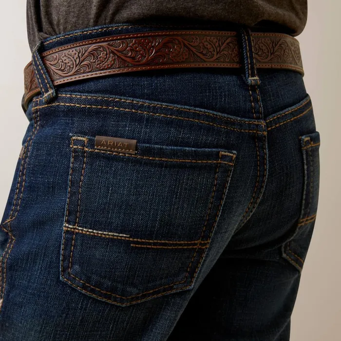 B5 Slim Hansen Straight Jean Mineral Blue Kids Ariat Jeans B5 Slim Hansen Straight Jean Mineral Blue Kids Ariat Jeans