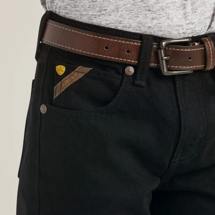 B5 Slim Stretch Legacy Straight Jean Black Kids Ariat Jeans B5 Slim Stretch Legacy Straight Jean Black Kids Ariat Jeans