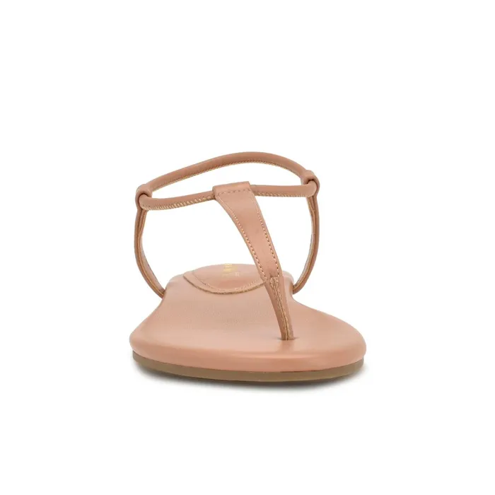 Bassie Flat Sandals Light Tan Women Nine West Sandals Bassie Flat Sandals Light Tan Women Nine West Sandals