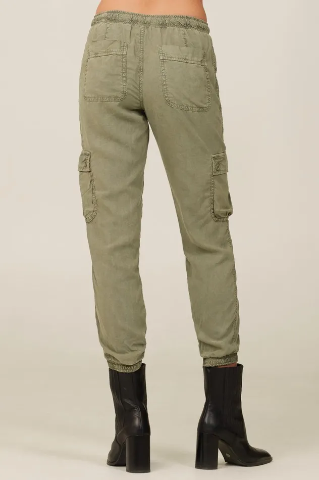 Bella Dahl Cargo Track Pants 8211 Soft Army Women Joggers Bella Dahl Cargo Track Pants 8211 Soft Army Women Joggers