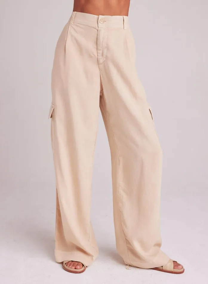 Bella Dahl Cargo Wide Leg 8211 Summer Khaki Women Pants Bella Dahl Cargo Wide Leg 8211 Summer Khaki Women Pants