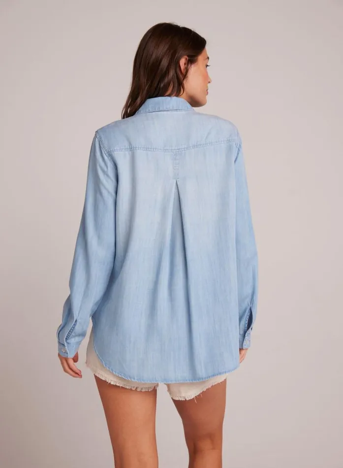 Bella Dahl Pocket Button Down 8211 Caribbean Wash Women Button Down Bella Dahl Pocket Button Down 8211 Caribbean Wash Women Button Down