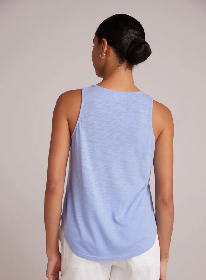 Bella Dahl Scoop Neck Tank 8211 Peri Blue Women TShirts Bella Dahl Scoop Neck Tank 8211 Peri Blue Women TShirts