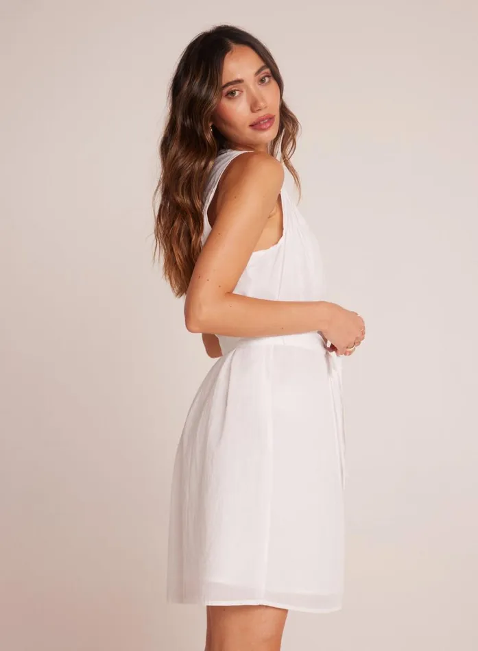 Bella Dahl Sleeveless Pintuck Shirt Dress 8211 White Women Mini Dresses Bella Dahl Sleeveless Pintuck Shirt Dress 8211 White Women Mini Dresses