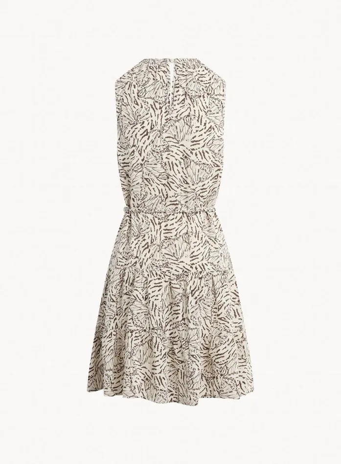 Bella Dahl Sleeveless Tiered Mini Dress 8211 Papillon Print Women Mini Dresses Bella Dahl Sleeveless Tiered Mini Dress 8211 Papillon Print Women Mini Dresses