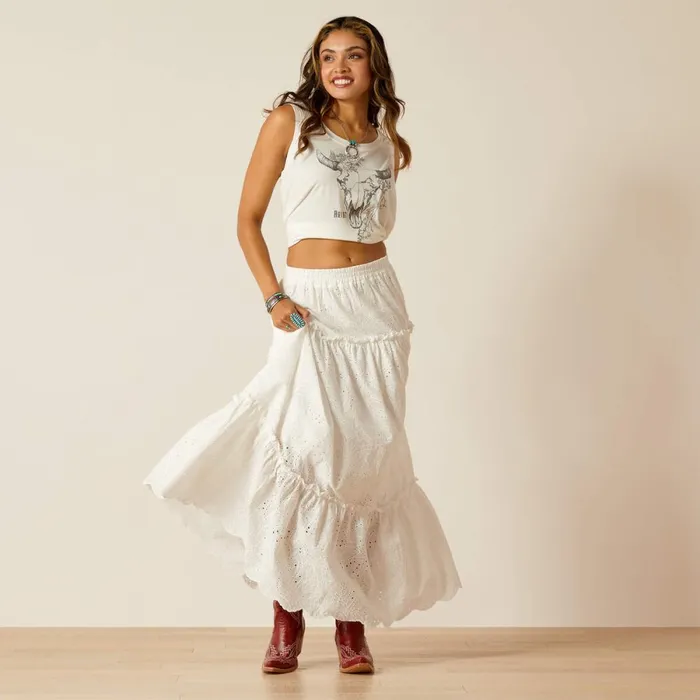 Belle Cloud Dancer Women Ariat Dresses and Skirts Belle Cloud Dancer Women Ariat Dresses and Skirts