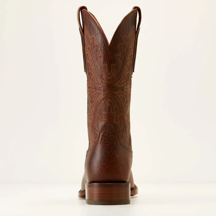 Bench Made Bassett Cowboy Boot Saddle Brown Bison Men Ariat Western Boots Bench Made Bassett Cowboy Boot Saddle Brown Bison Men Ariat Western Boots
