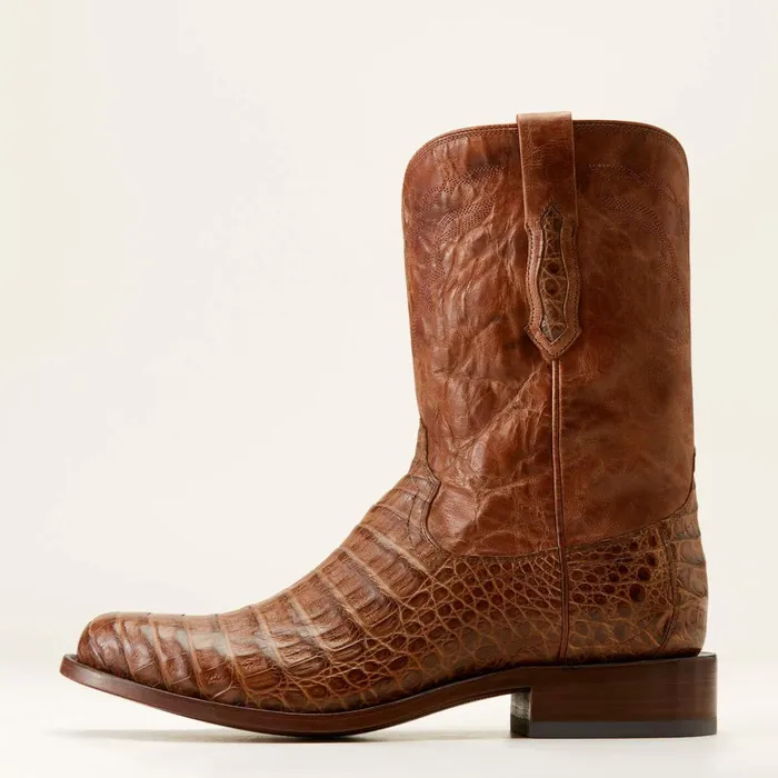 Bench Made Clanton Western Boot Natural Caiman Belly Men Ariat Western Boots Bench Made Clanton Western Boot Natural Caiman Belly Men Ariat Western Boots