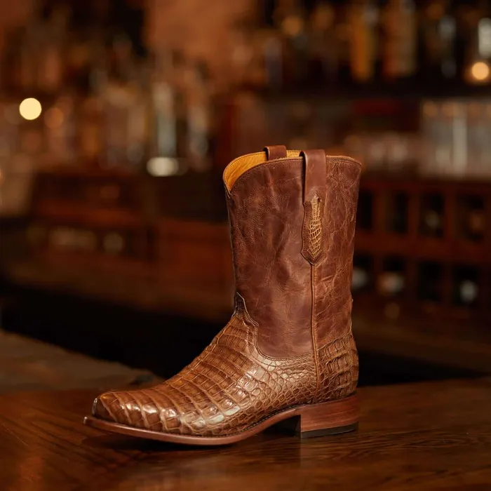 Bench Made Clanton Western Boot Natural Caiman Belly Men Ariat Western Boots Bench Made Clanton Western Boot Natural Caiman Belly Men Ariat Western Boots