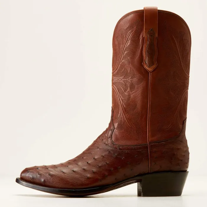 Bench Made James Western Boot Bourbon Full Quill Ostrich Men Ariat Western Boots Bench Made James Western Boot Bourbon Full Quill Ostrich Men Ariat Western Boots