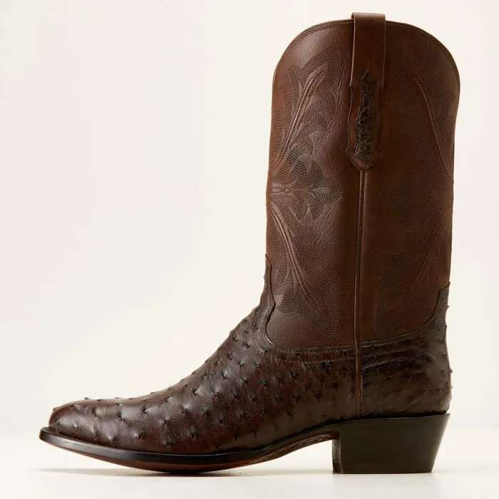 Bench Made James Western Boot Espresso Full Quill Ostrich Men Ariat Western Boots Bench Made James Western Boot Espresso Full Quill Ostrich Men Ariat Western Boots
