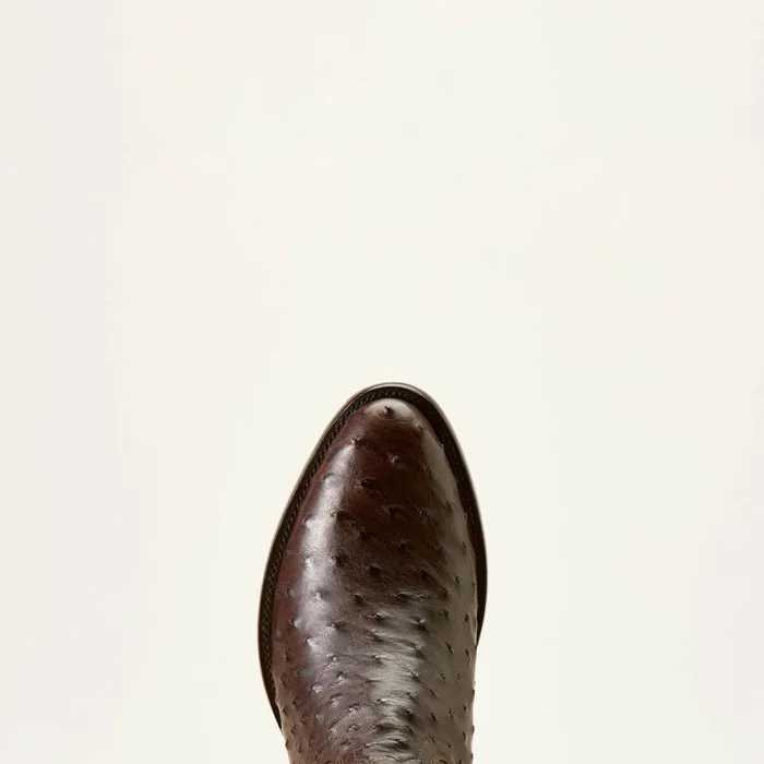 Bench Made James Western Boot Espresso Full Quill Ostrich Men Ariat Western Boots Bench Made James Western Boot Espresso Full Quill Ostrich Men Ariat Western Boots