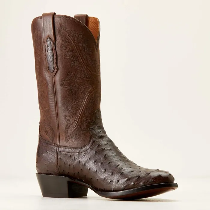 Bench Made James Western Boot Espresso Full Quill Ostrich Men Ariat Western Boots Bench Made James Western Boot Espresso Full Quill Ostrich Men Ariat Western Boots