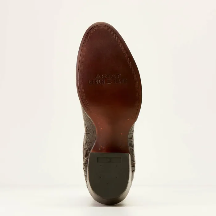 Bench Made James Western Boot Hickory American Alligator Men Ariat Western Boots Bench Made James Western Boot Hickory American Alligator Men Ariat Western Boots