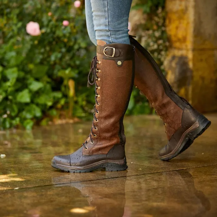 Berwick Max Waterproof Boot Ebony Brown Women Ariat Waterproof Boots