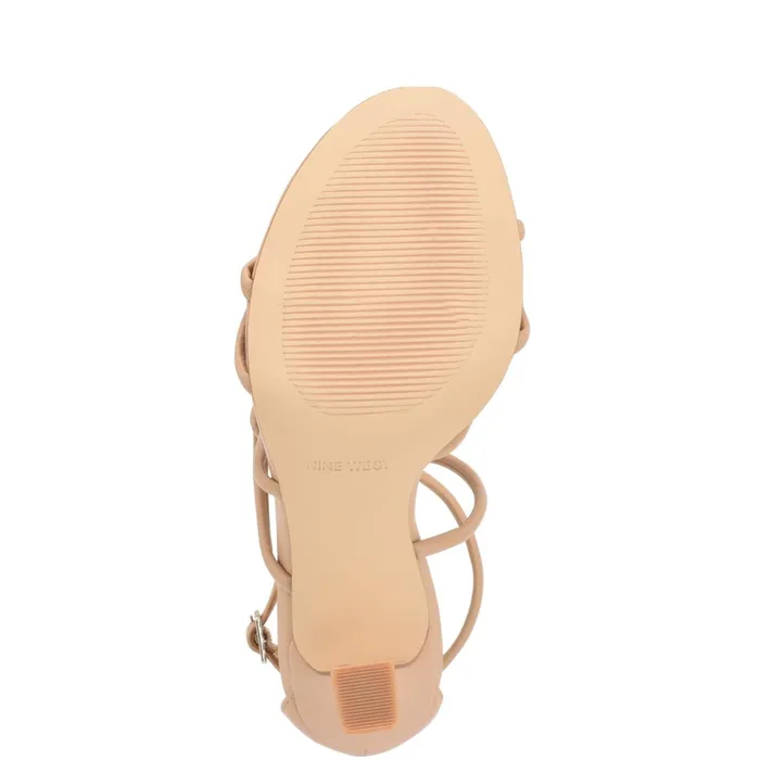 Besasy Strappy Heeled Sandals Warm Blush Women Nine West Dress Besasy Strappy Heeled Sandals Warm Blush Women Nine West Dress