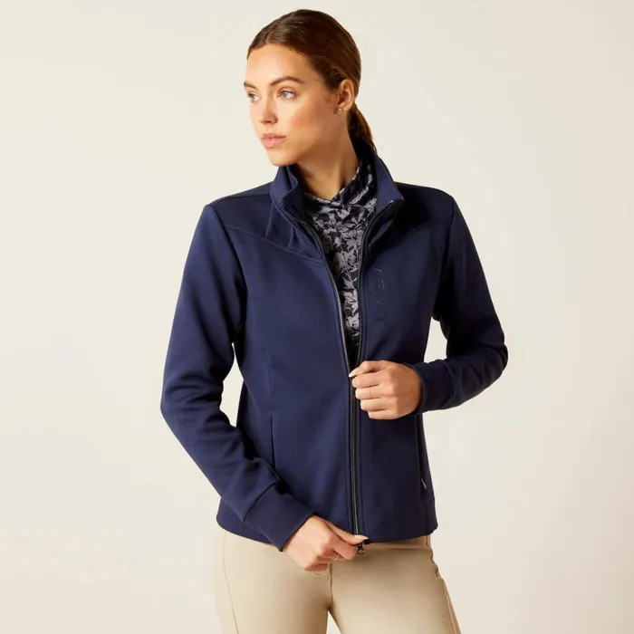 Bess Full Zip Sweatshirt Navy Eclipse Women Ariat Sweatshirts and Hoodies