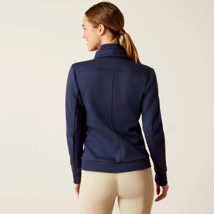 Bess Full Zip Sweatshirt Navy Eclipse Women Ariat Sweatshirts and Hoodies Bess Full Zip Sweatshirt Navy Eclipse Women Ariat Sweatshirts and Hoodies