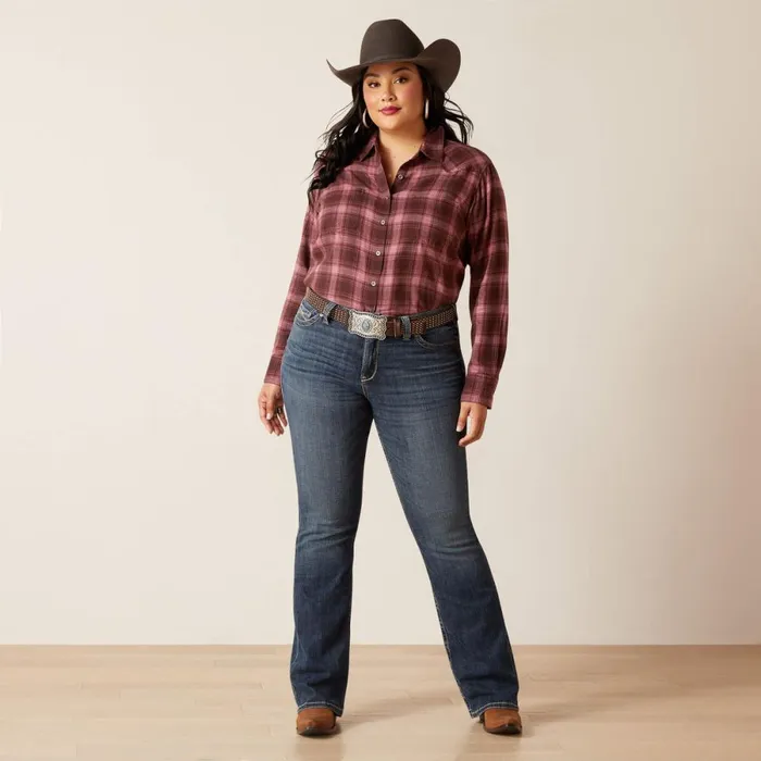 Billie Jean Shirt Lucky Plaid Women Ariat TShirts and Tops Billie Jean Shirt Lucky Plaid Women Ariat TShirts and Tops