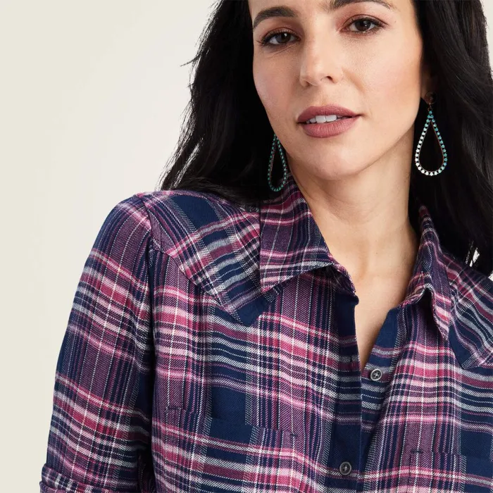 Billie Jean Shirt Sweetness Plaid Women Ariat TShirts and Tops Billie Jean Shirt Sweetness Plaid Women Ariat TShirts and Tops