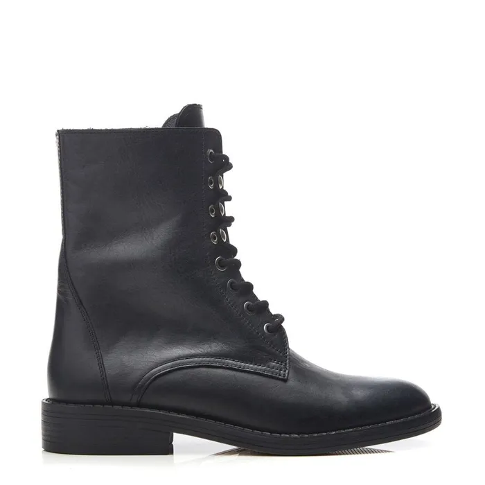 Black Boots Women Moda In Pelle Bsoleful BHalsey Black Leather