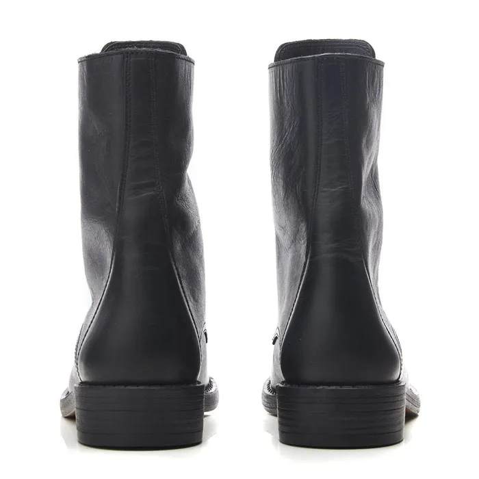 Black Boots Women Moda In Pelle Bsoleful BHalsey Black Leather