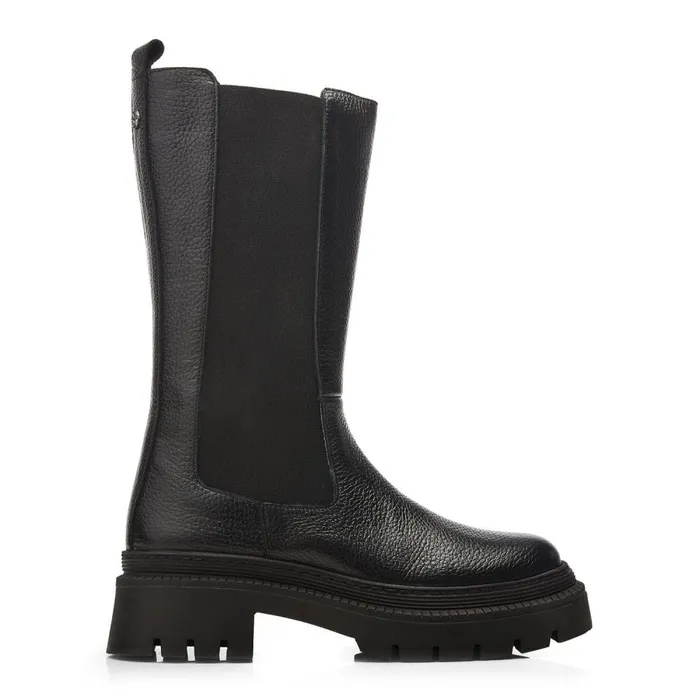 Black Boots Women Moda In Pelle Itzel Black Leather