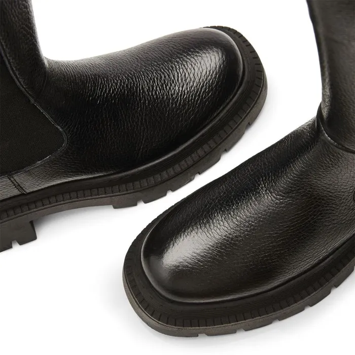 Black Boots Women Moda In Pelle Itzel Black Leather