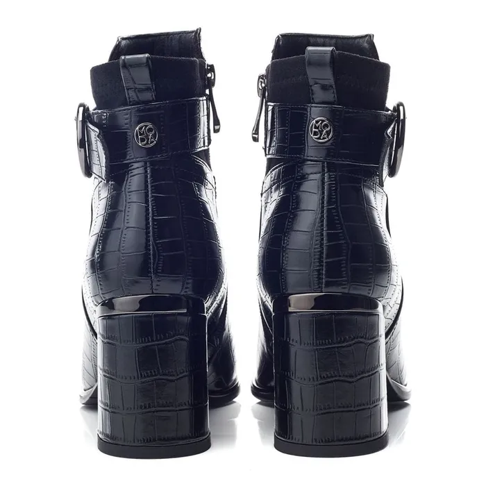 Black Boots Women Moda In Pelle Paeden Black Porvair
