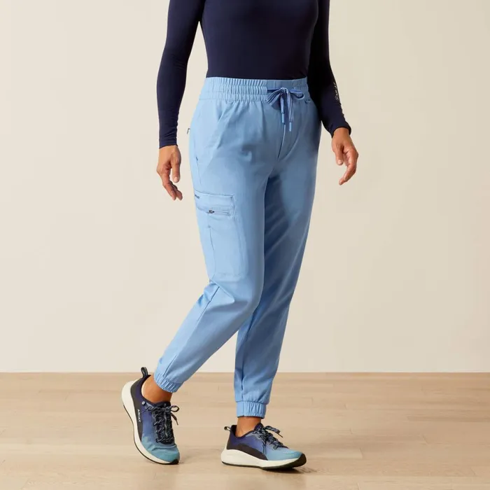 Blue Scrubs Uniform Light Blue Heather Women Ariat Scrubs