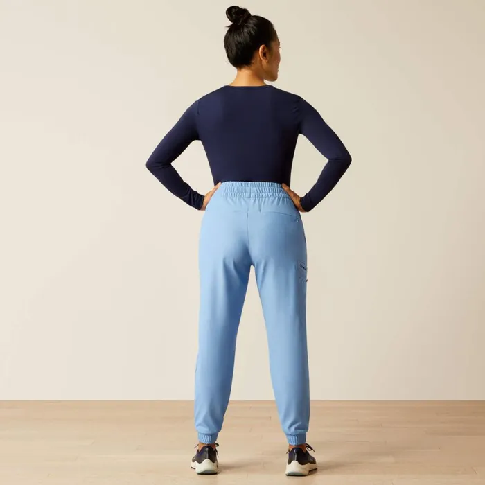 Blue Scrubs Uniform Light Blue Heather Women Ariat Scrubs