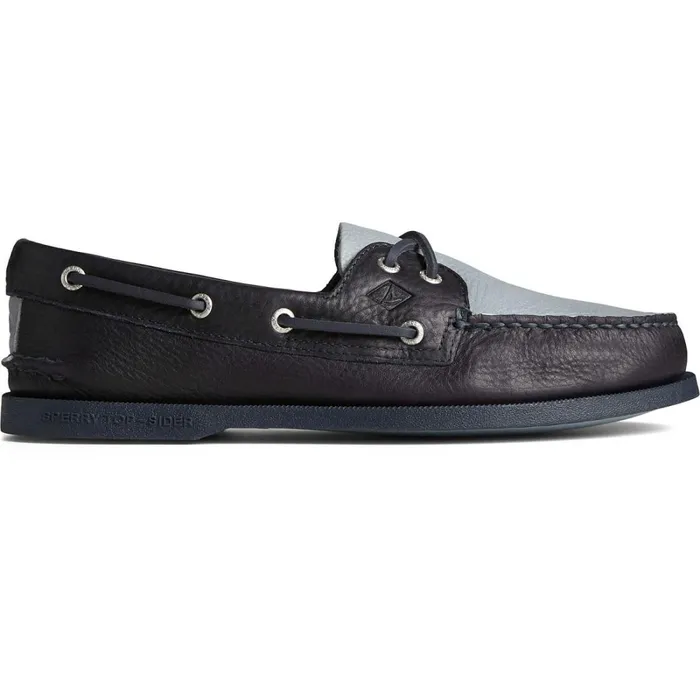 Boat Shoes Men Sperry Authentic Original Tumbled Boat Shoe Navy